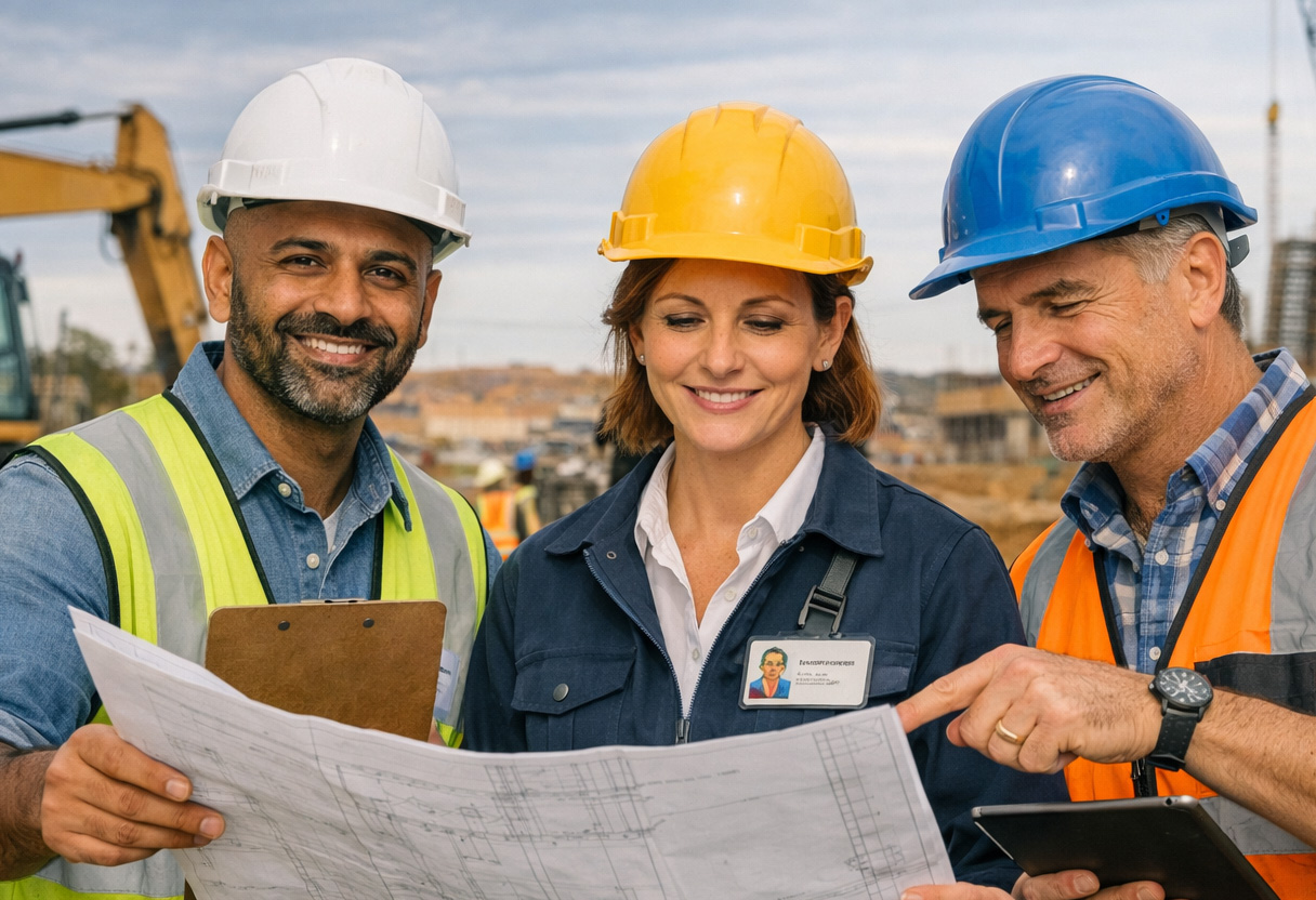 image of engineers working in Australia