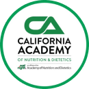 California Academy of Nutrition & Dietetics badge