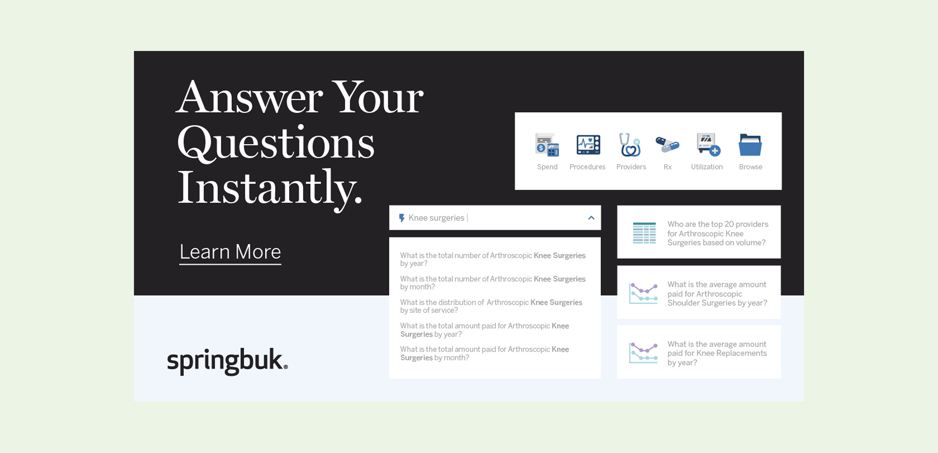 springbuk answers product launch