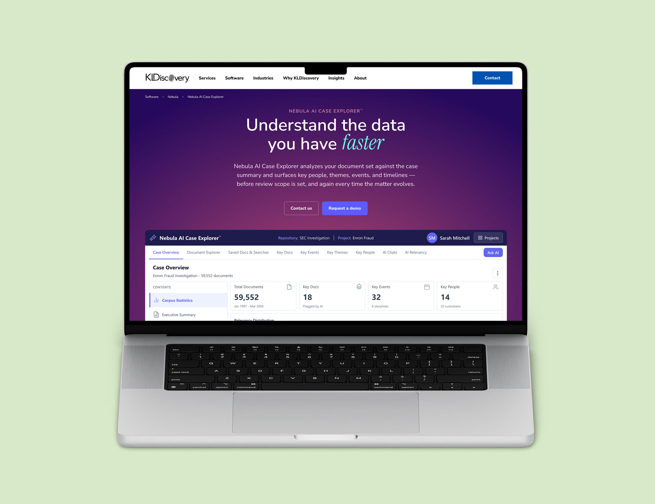 nebula ai case explorer
