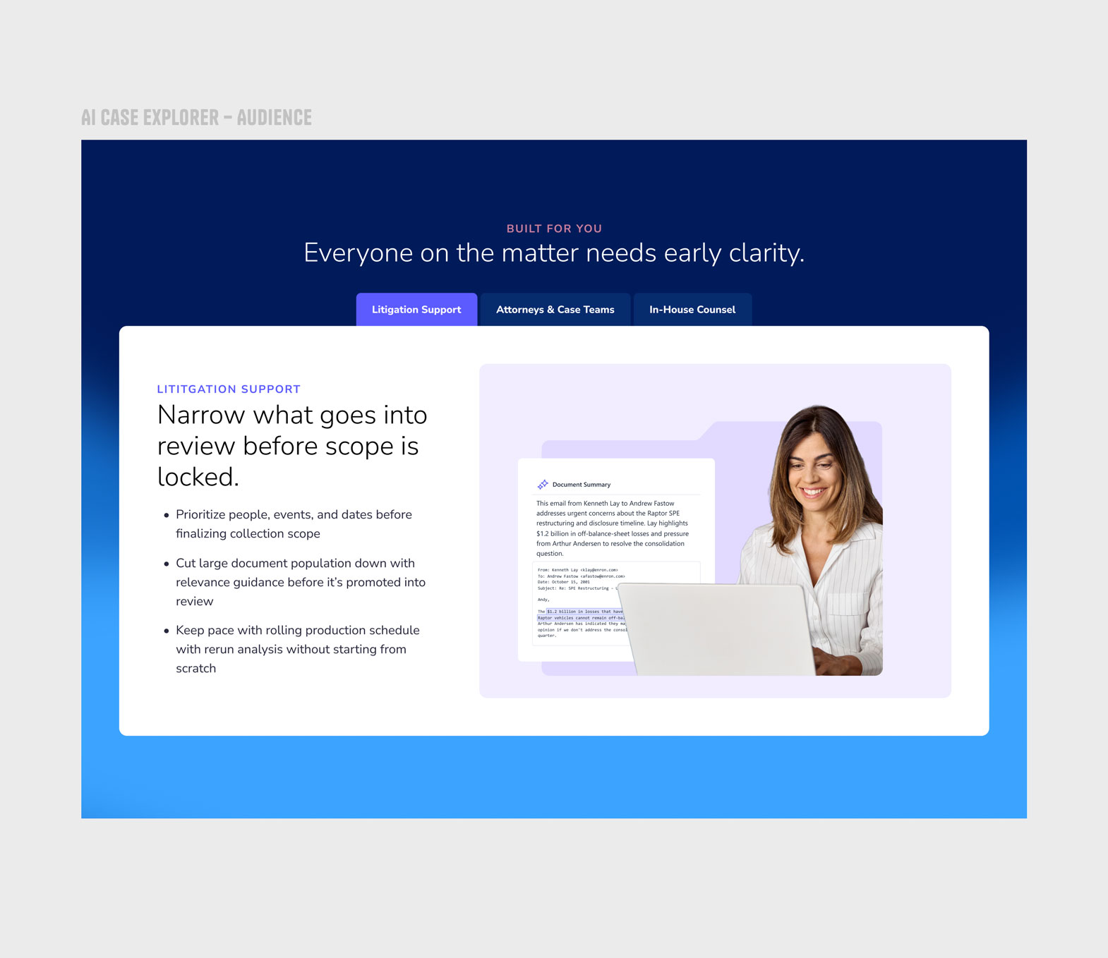 nebula ai case explorer
