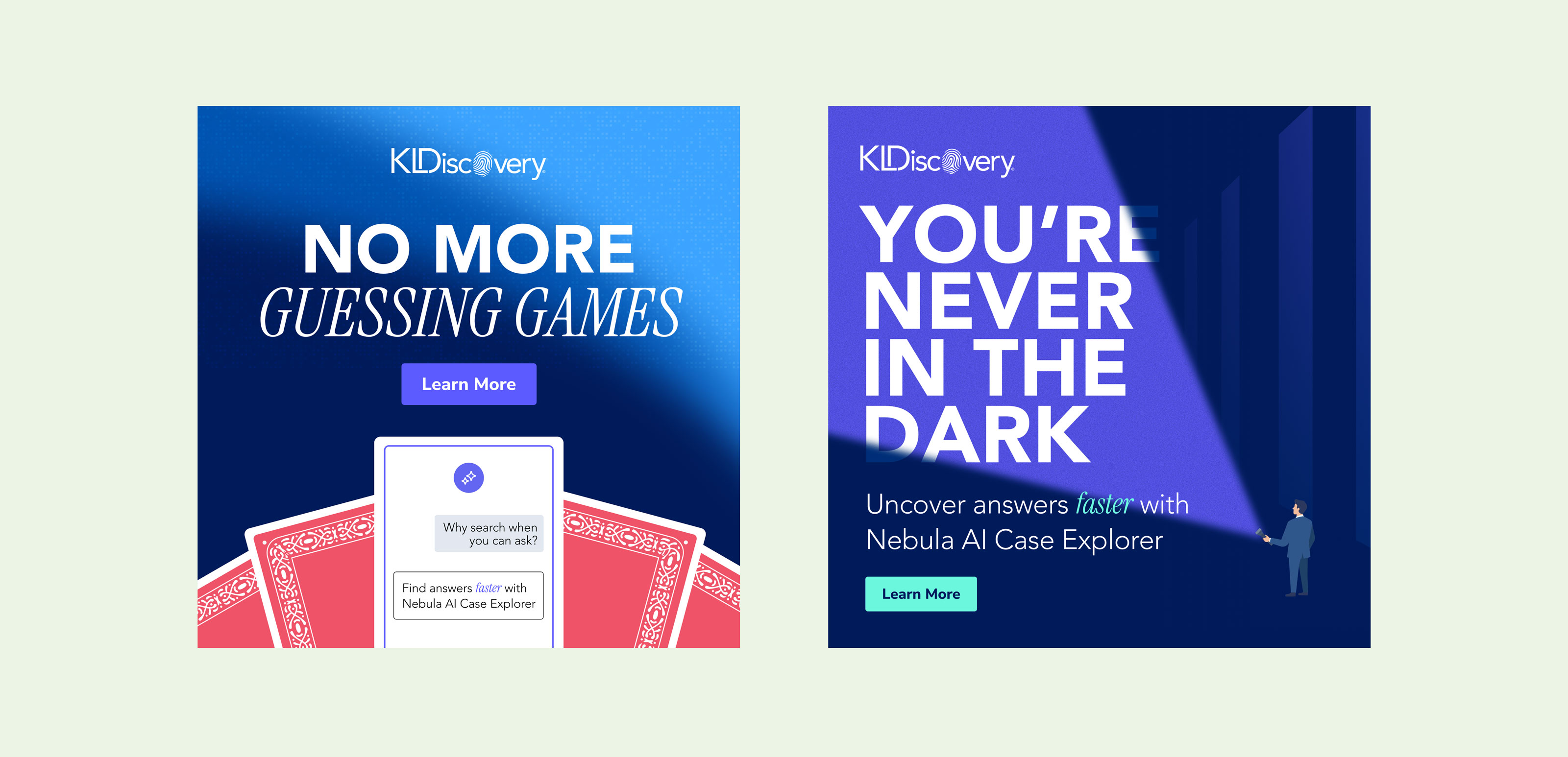 KLDiscovery animated ads