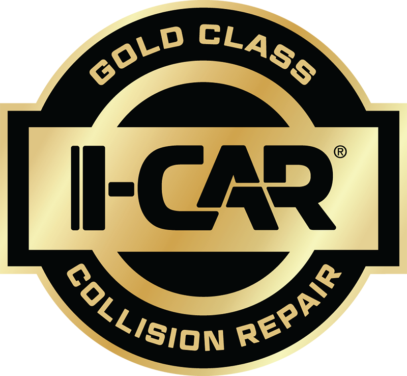 I-CAR Gold Class certification logo.