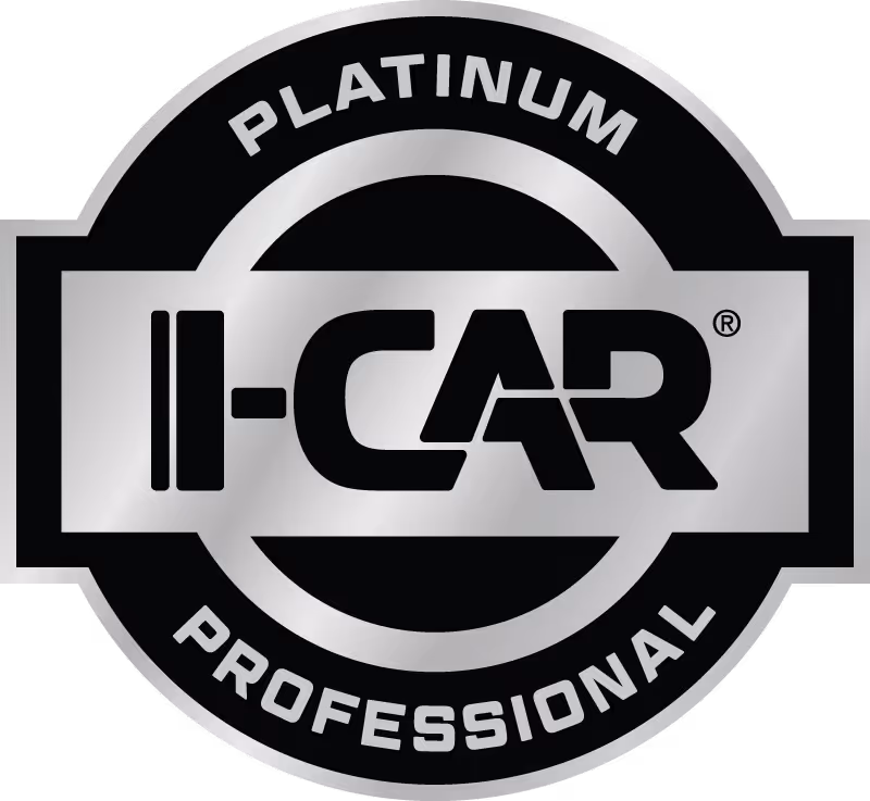 I-CAR Platinum certification logo.