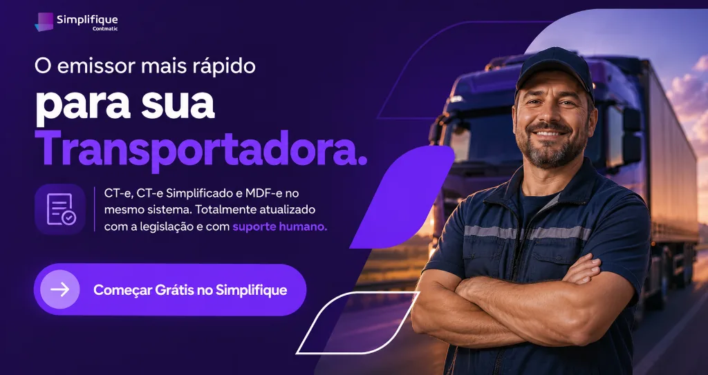 O emissor mais rápido para sua Transportadora