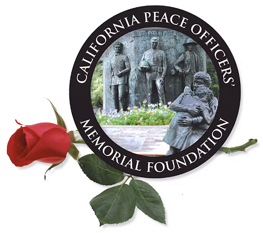 Riverside County Sheriff's Association rose emblem logo.