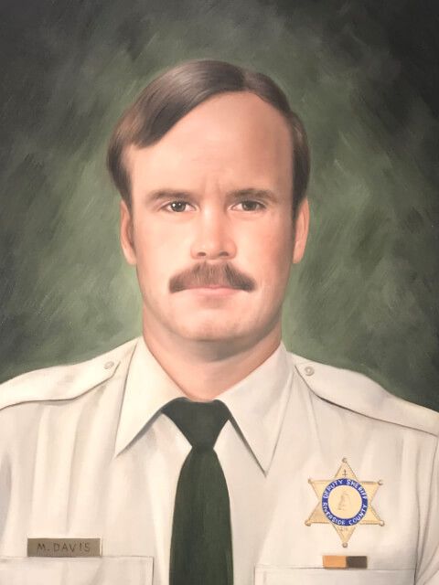 Michael David Davis, End of Watch October 24, 1988, Riverside Sheriffs' Association