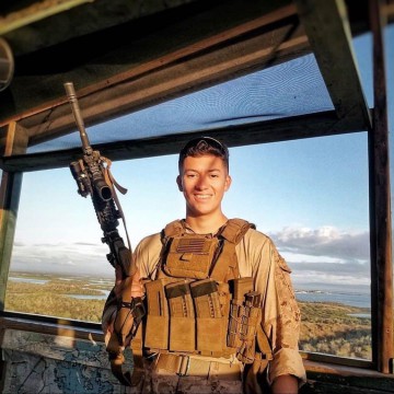 Corporal Hunter Lopez, United States Marine Corps, former RSA Explorer Scout