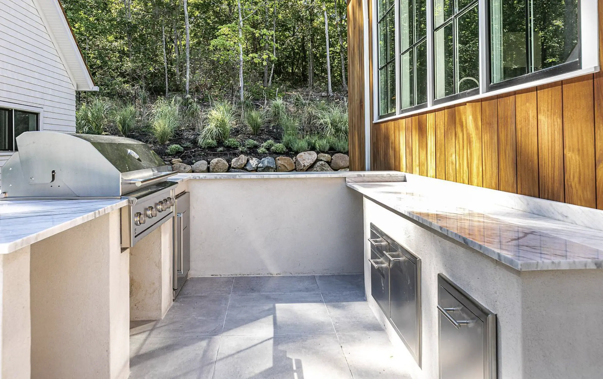 image of completed bathroom renovation for a plumbing service