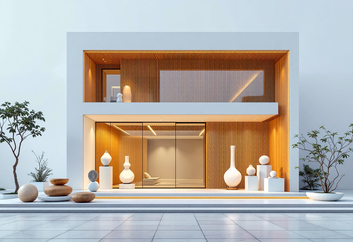 image of the art gallery facade