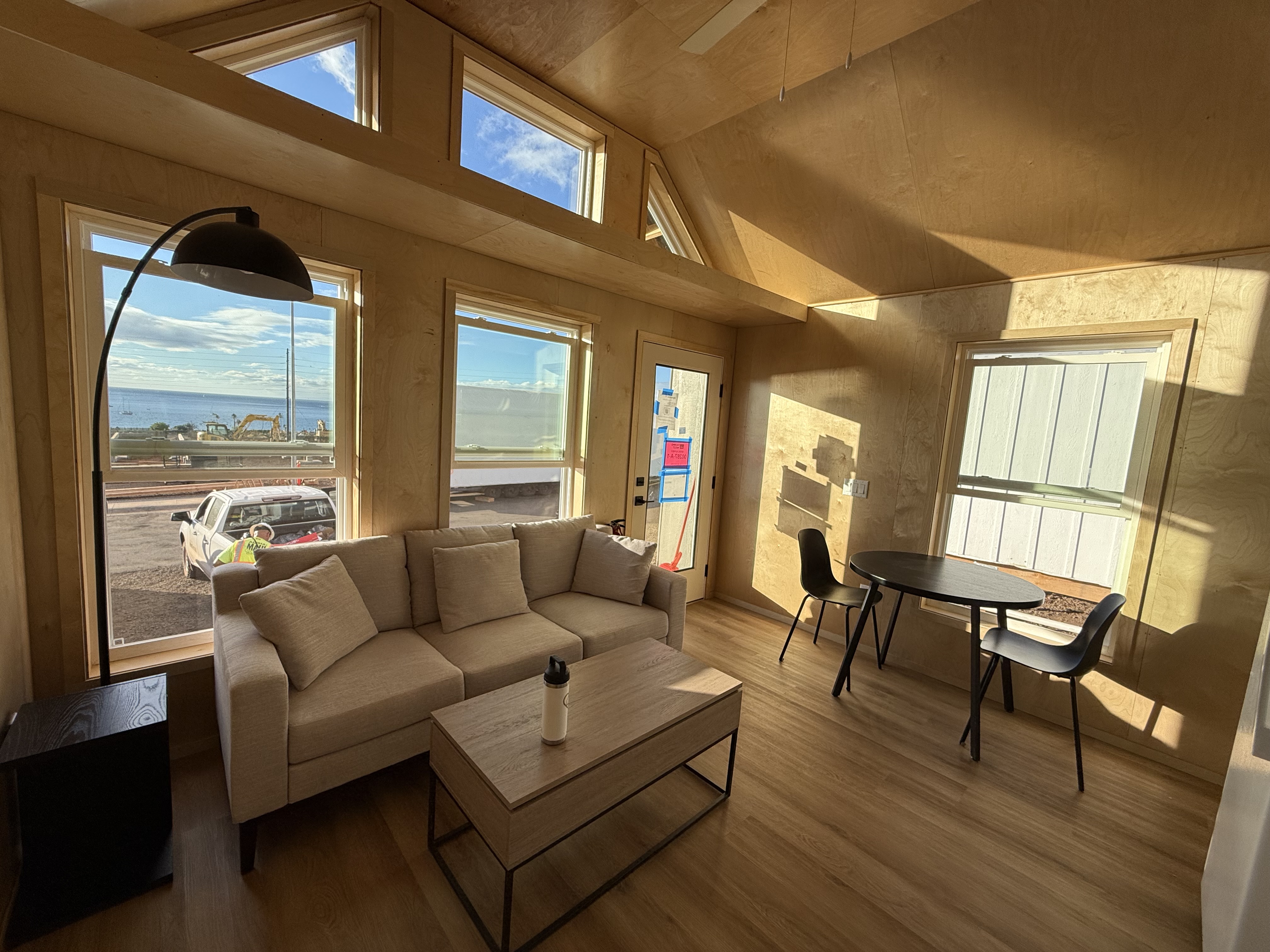 Completed interior of a Maui home