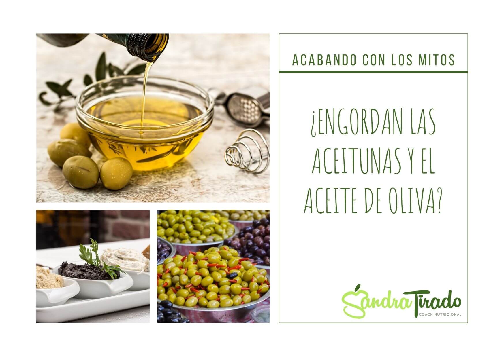 ¿Las aceitunas realmente engordan? Mitos, verdades y algunas recetas.
