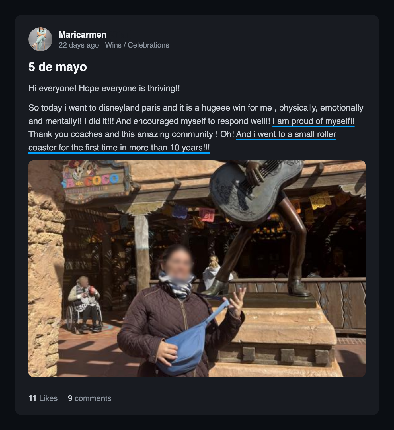 Community win post: 5 de mayo