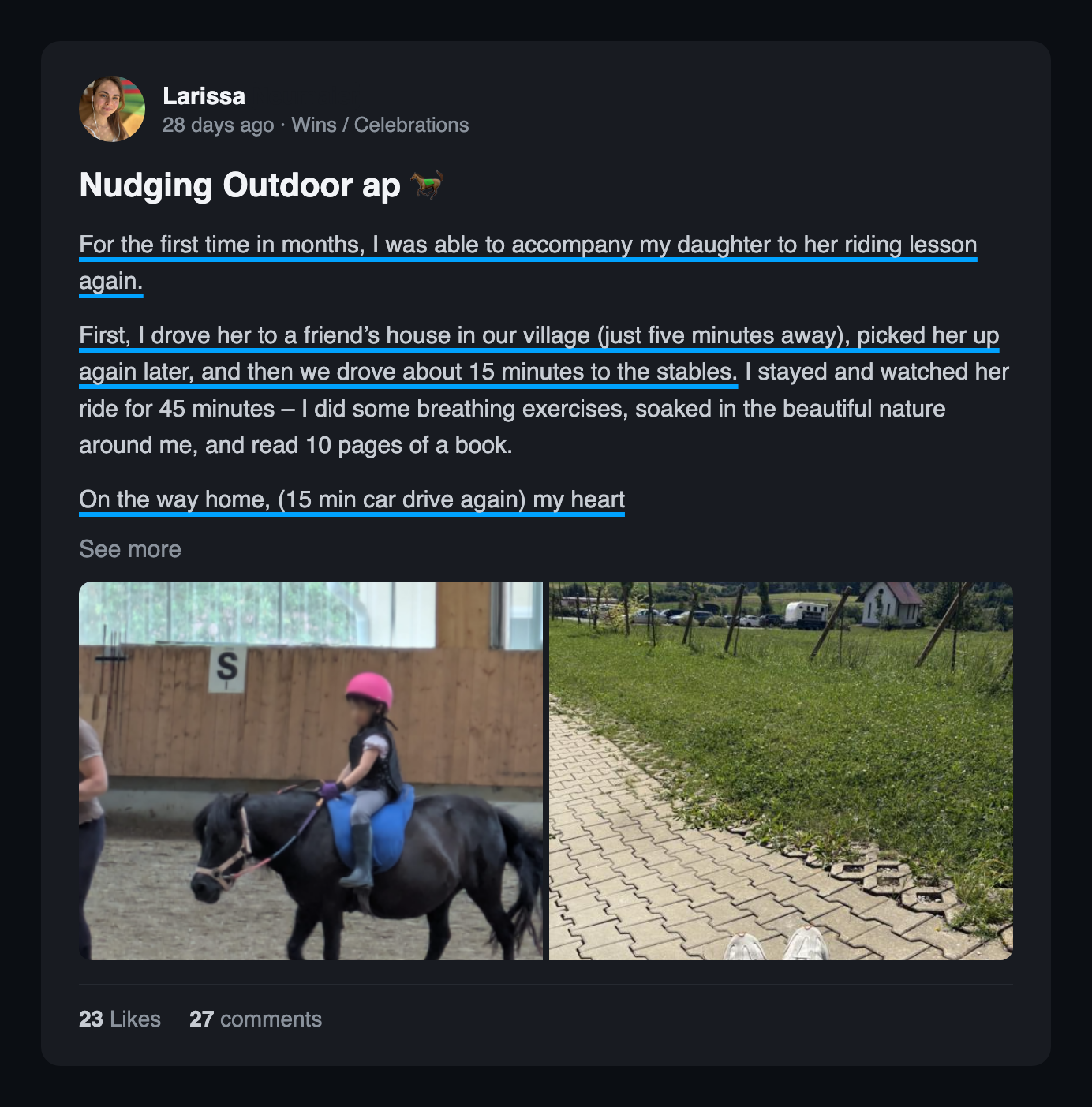 Community win post: Nudging outdoor AP