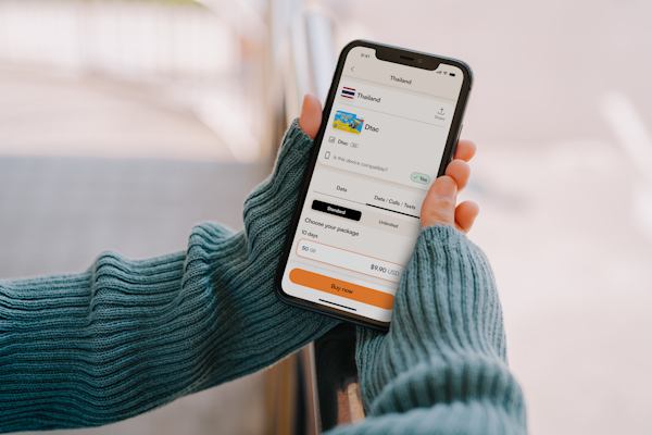 Stay connected with eSIM technology