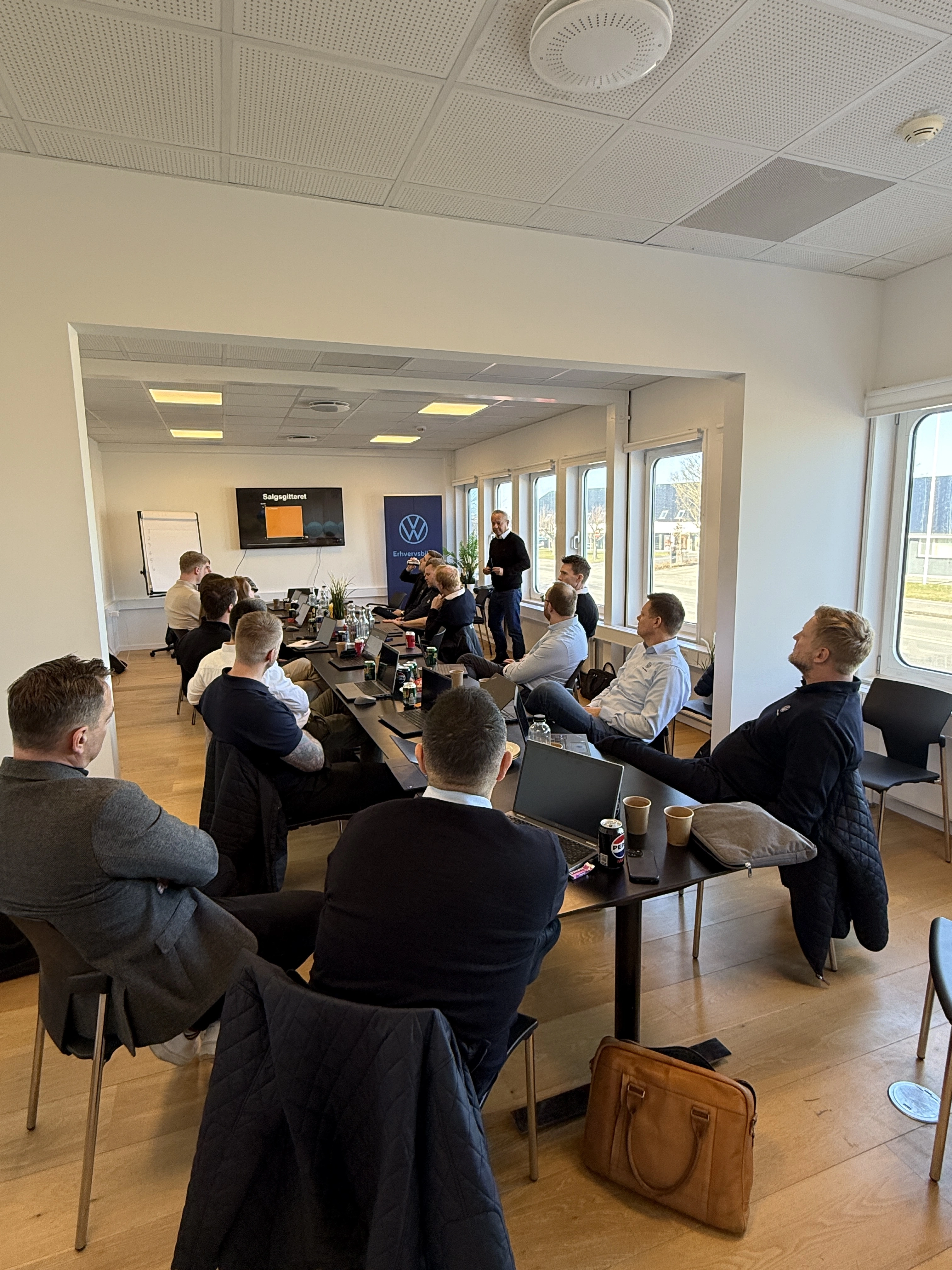 image of people working in an office (for a real estate tech)