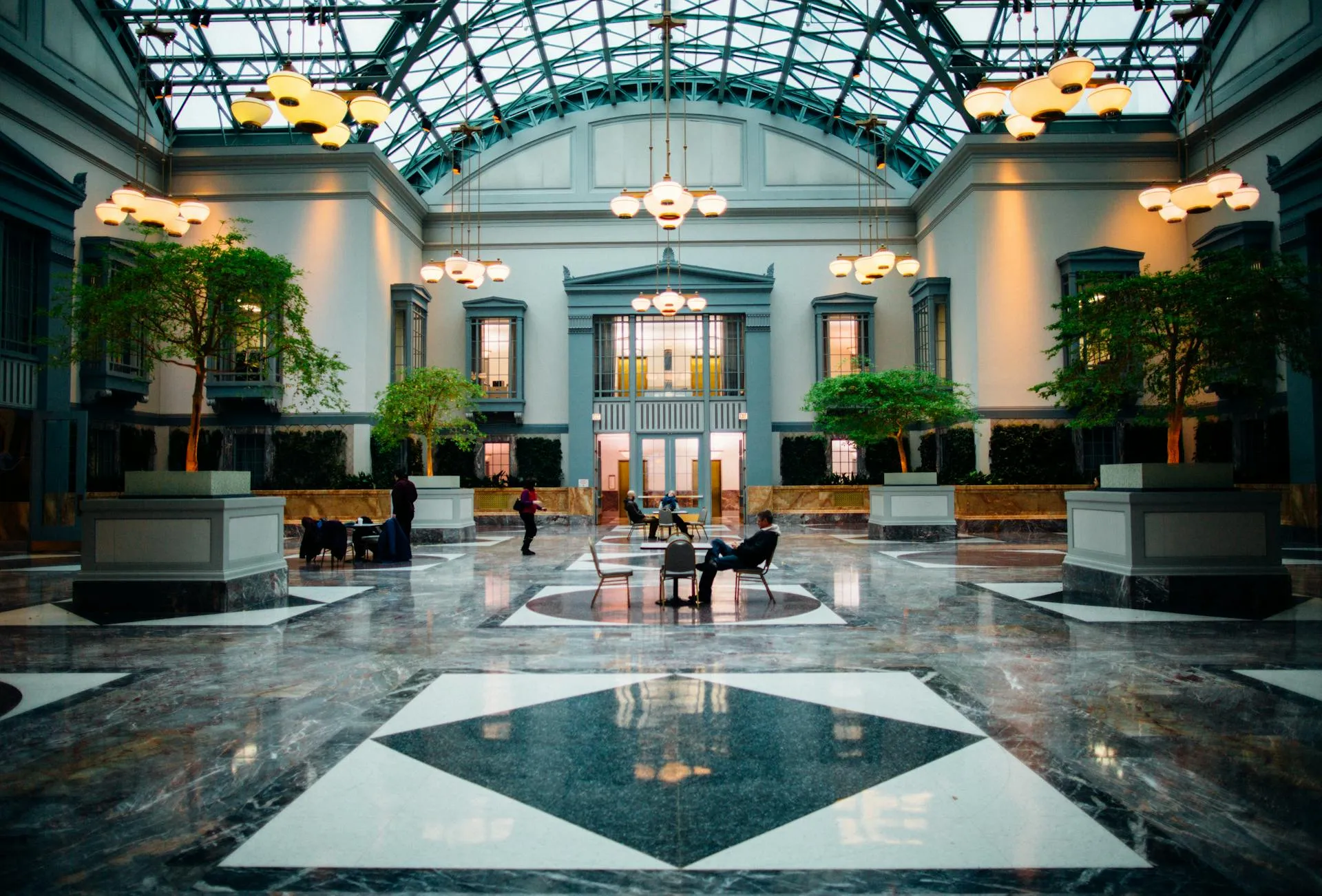 Hotel hall