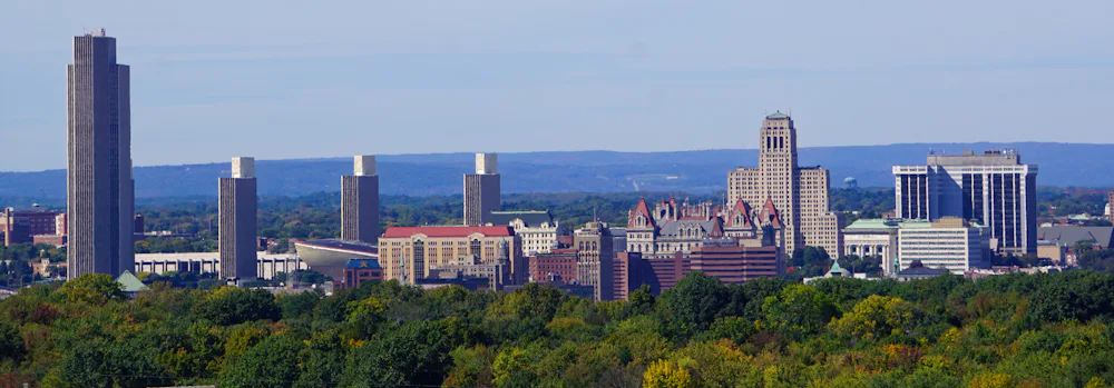 Albany skyline, New York