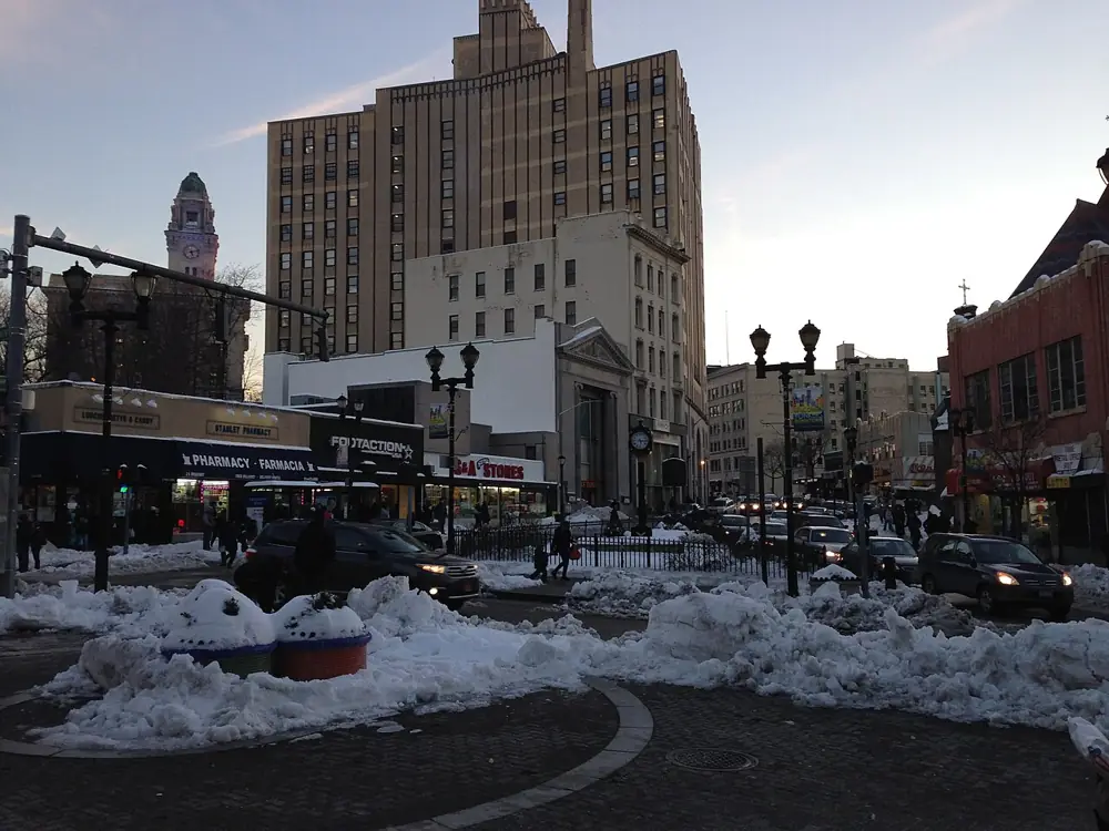Getty Square in Yonkers, New York