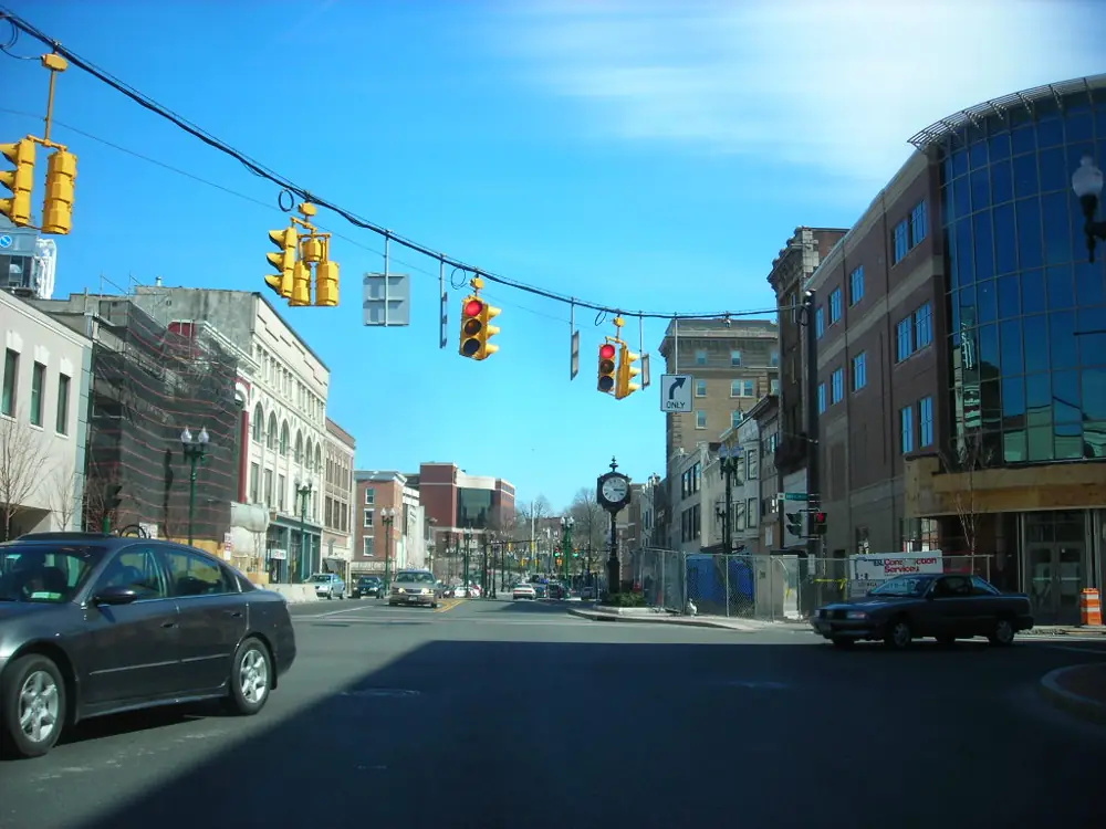 State Street in Schenectady, New York