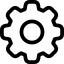 Simple black user profile icon with a circular head and shoulders outline on a white background.