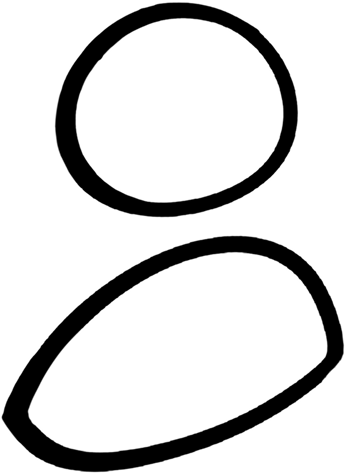 An icon of a user.