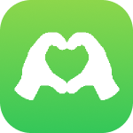 A logo for the Heartisans app designed by Trey Anderson