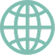 A logo of an abstracted globe.