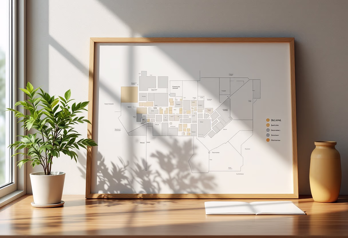image of school map