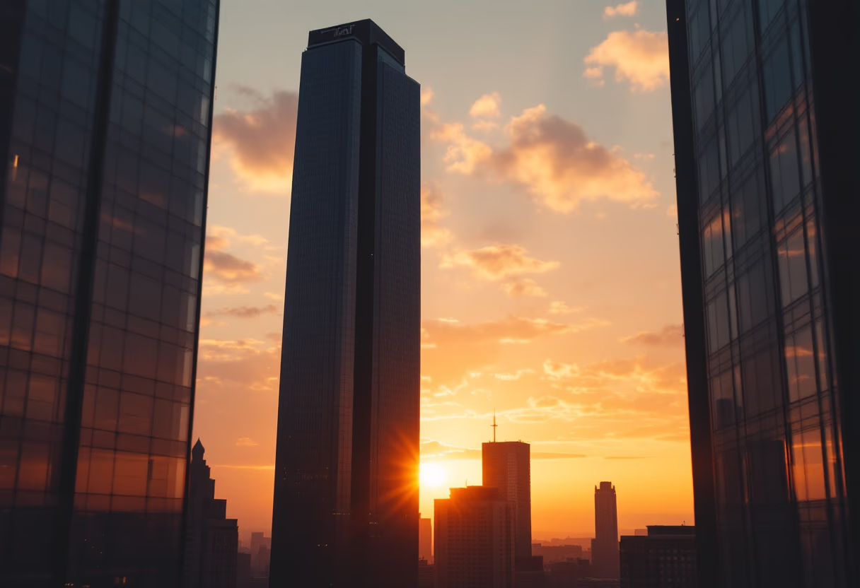 image of a skyscraper project for an architect firm