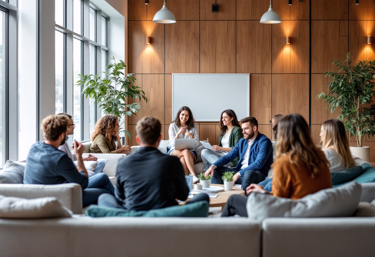 image of networking event (for a hr tech)