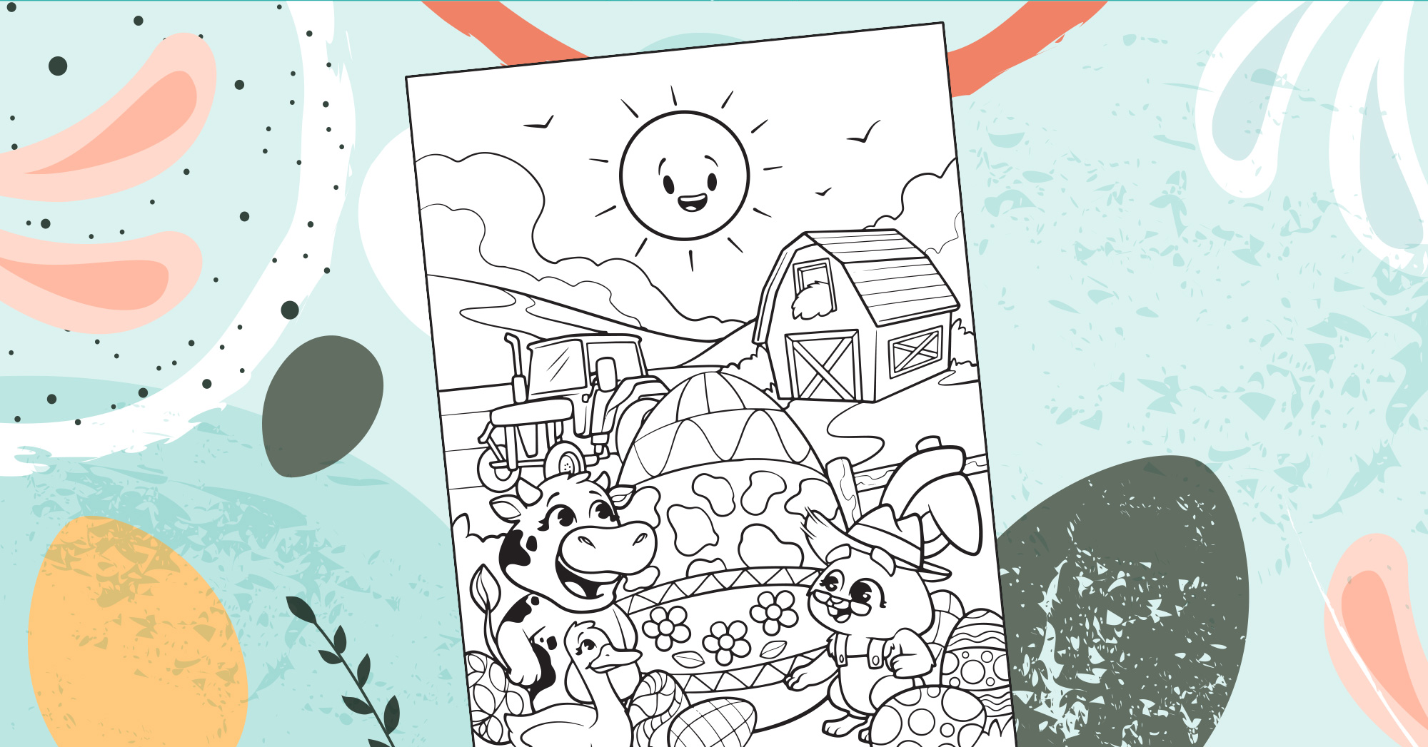 Send your very own Easter colouring competition – in minutes