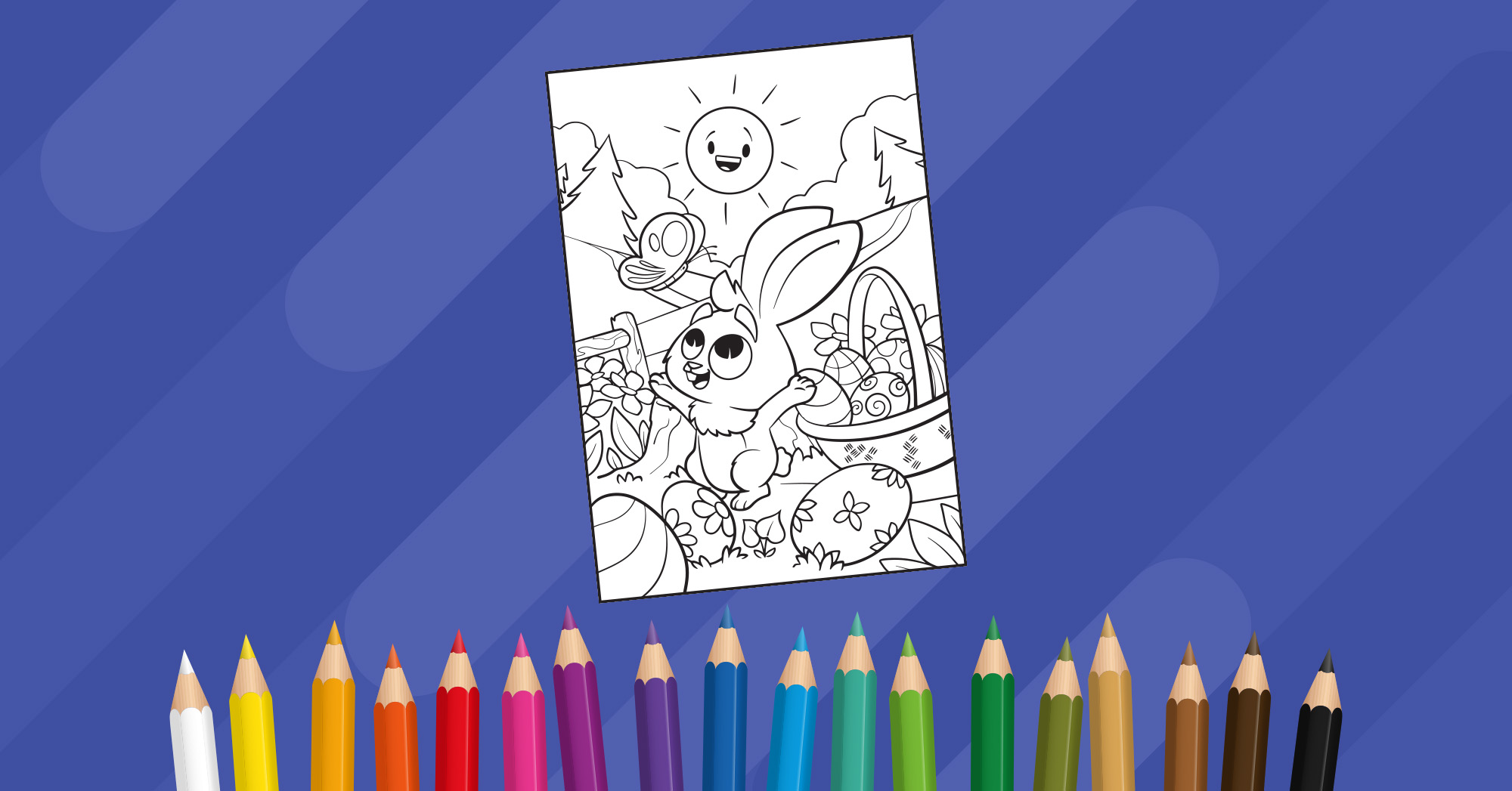 Start an Easter colouring competition in a few clicks
