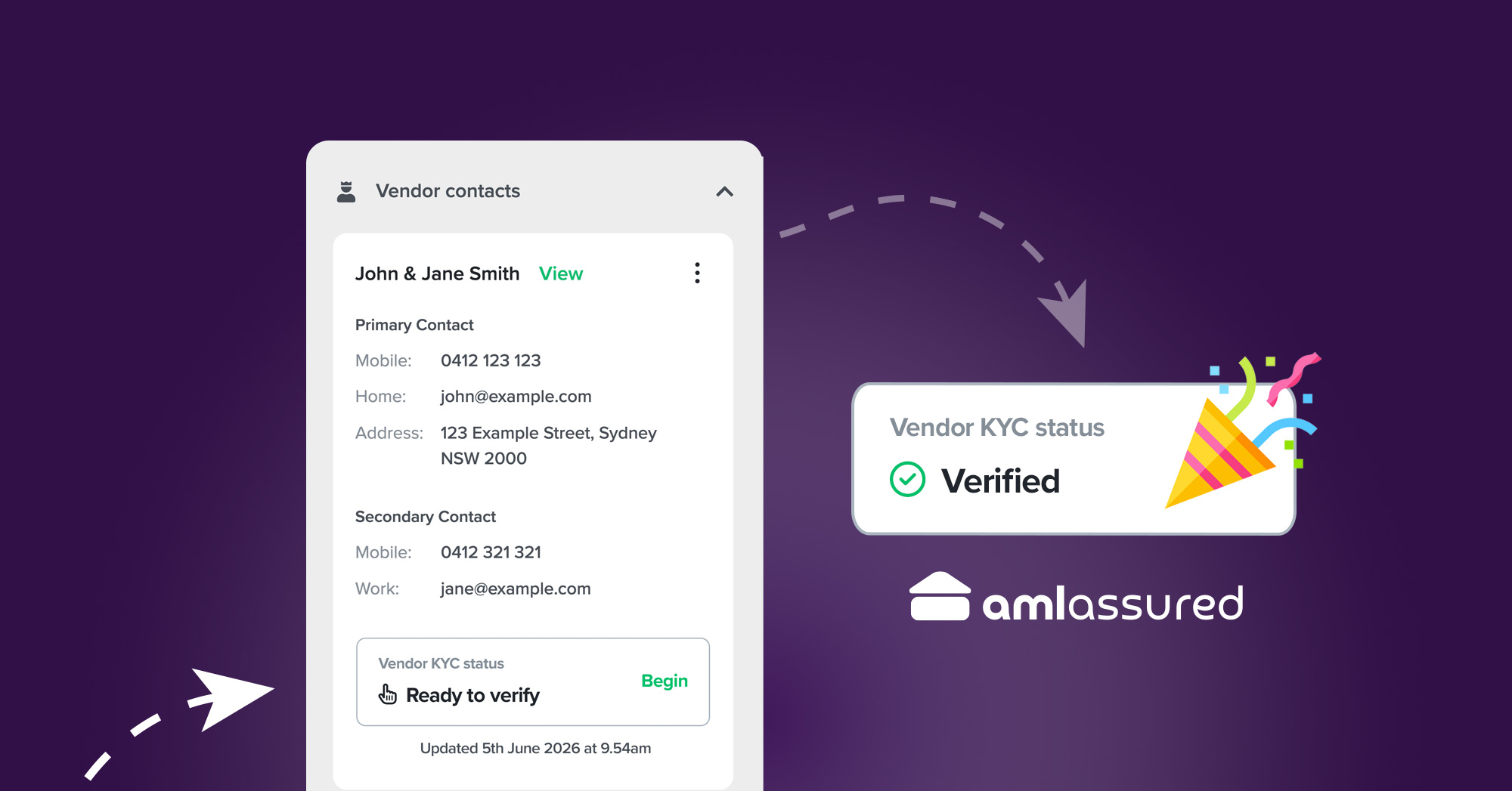 LockedOn and AML Assured partnership announcement