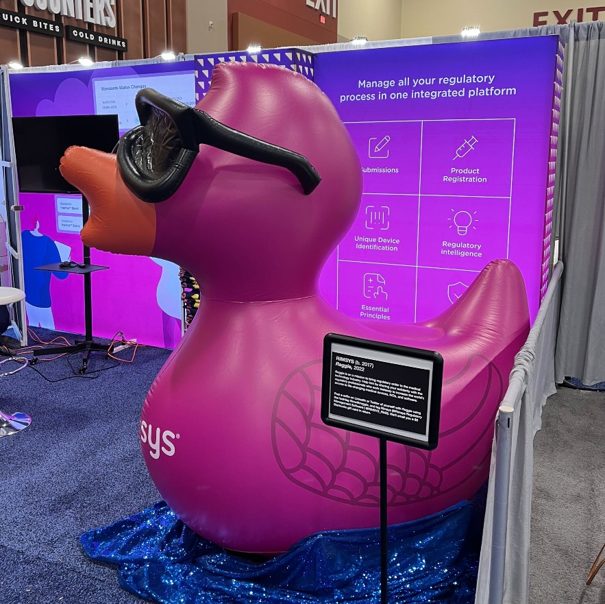 Reggie the regulatory duck