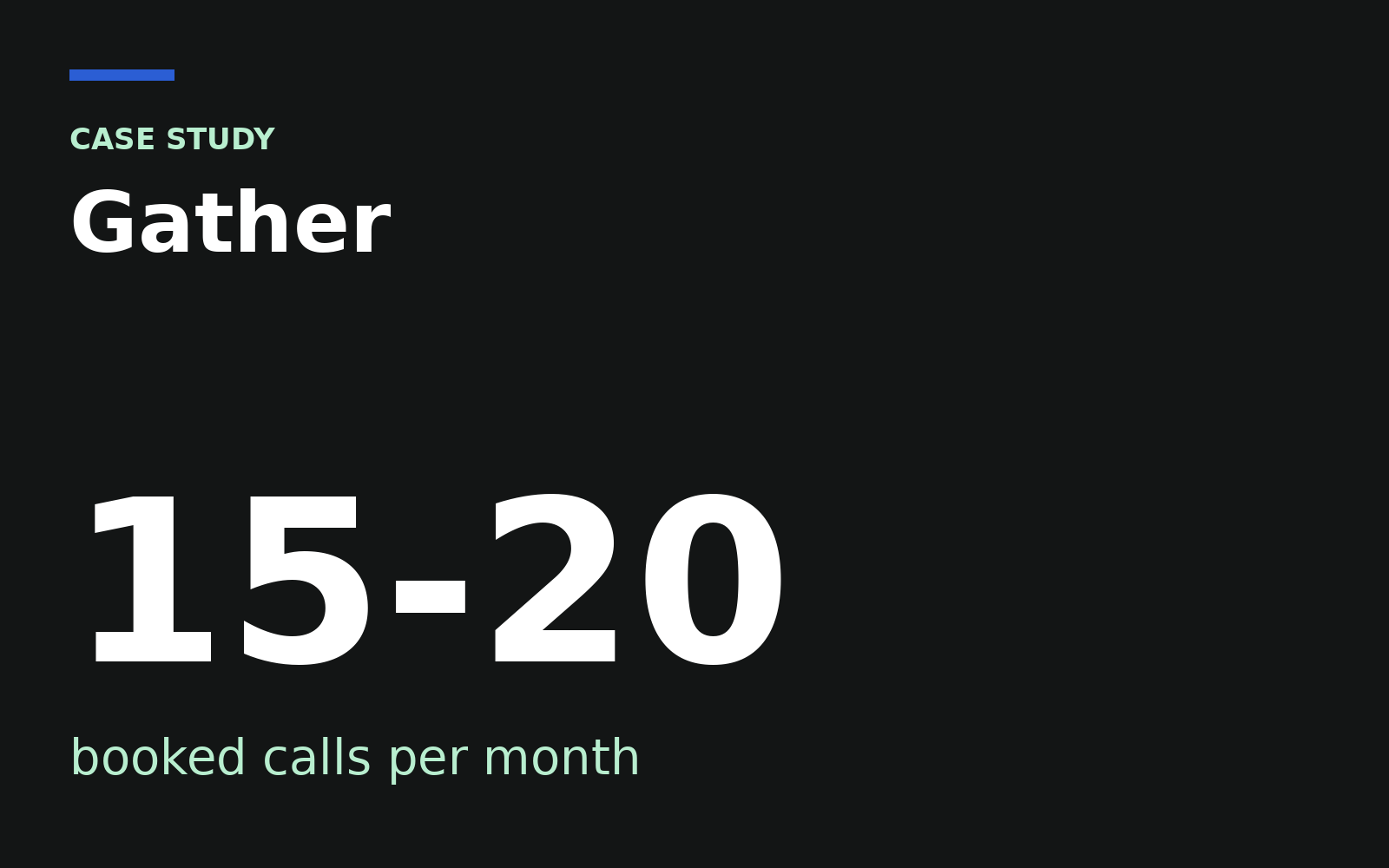 Gather case study