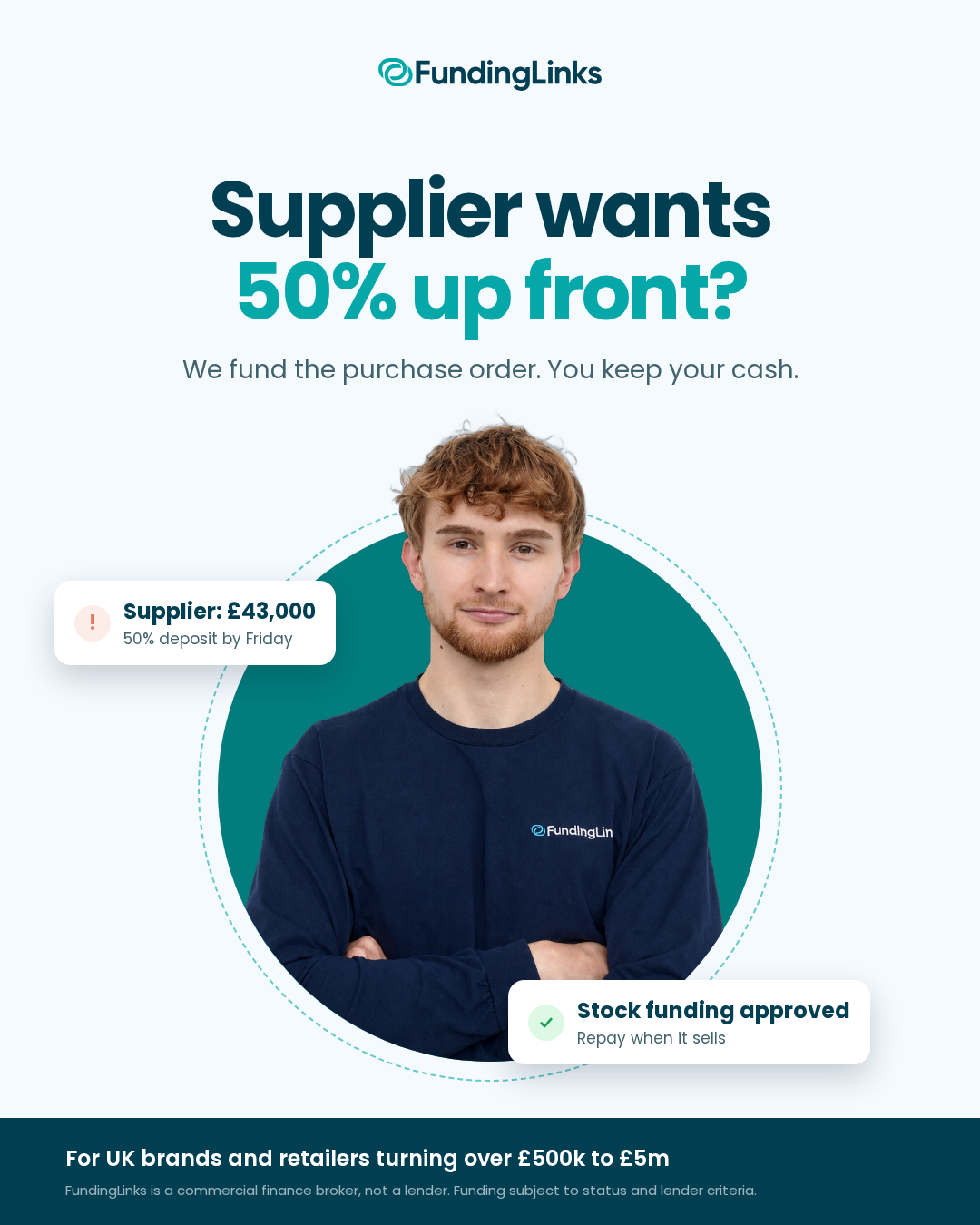 Funding Links ad