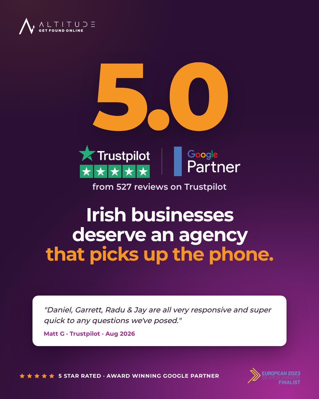 Altitude Internet ad
