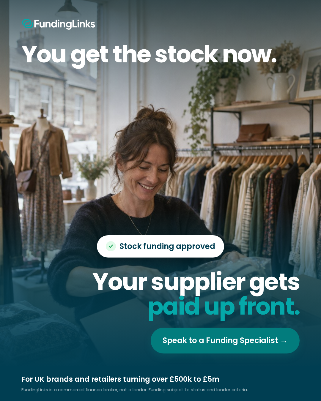 Funding Links ad