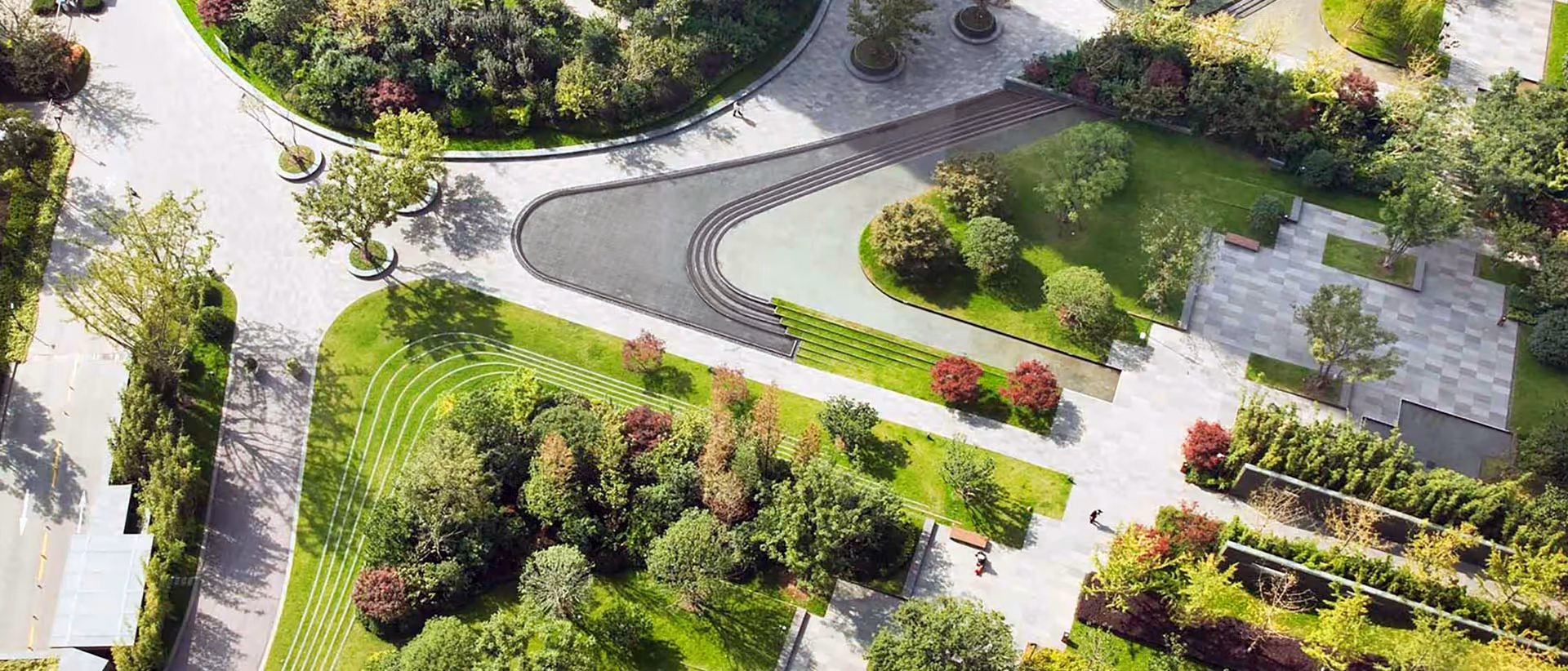Agriculture and landscaping development featuring sustainable green spaces, outdoor environments, and modern landscape design for commercial and public projects.