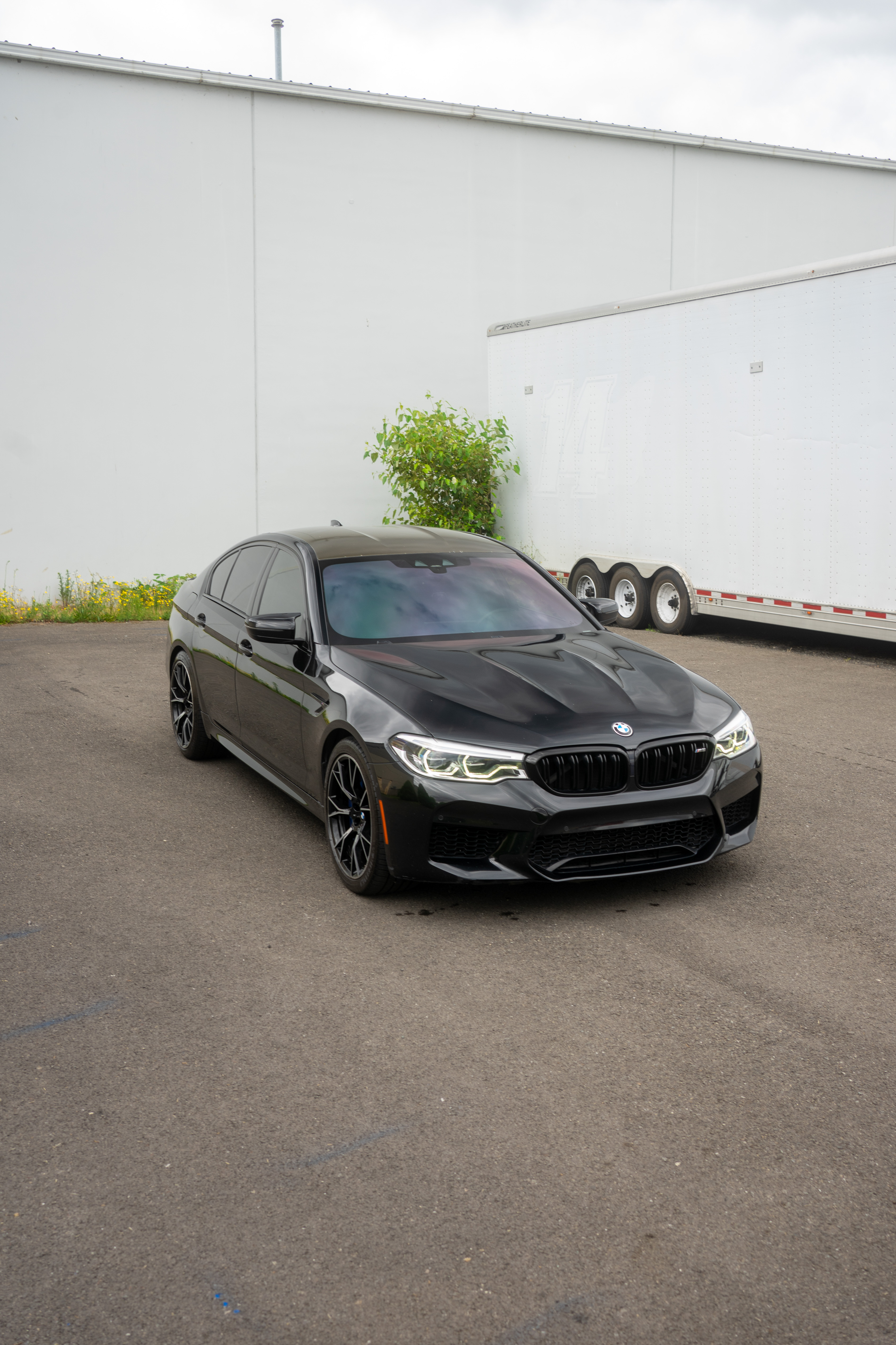 image of mechanics at work on a car