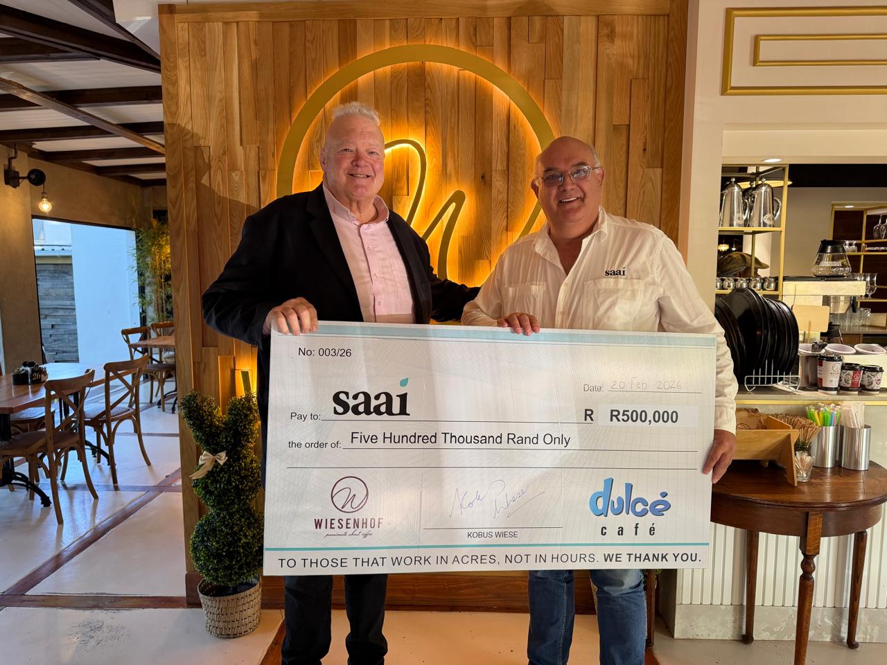 Wiesenhof and Saai Join Forces to Support FMD-Affected Farmers