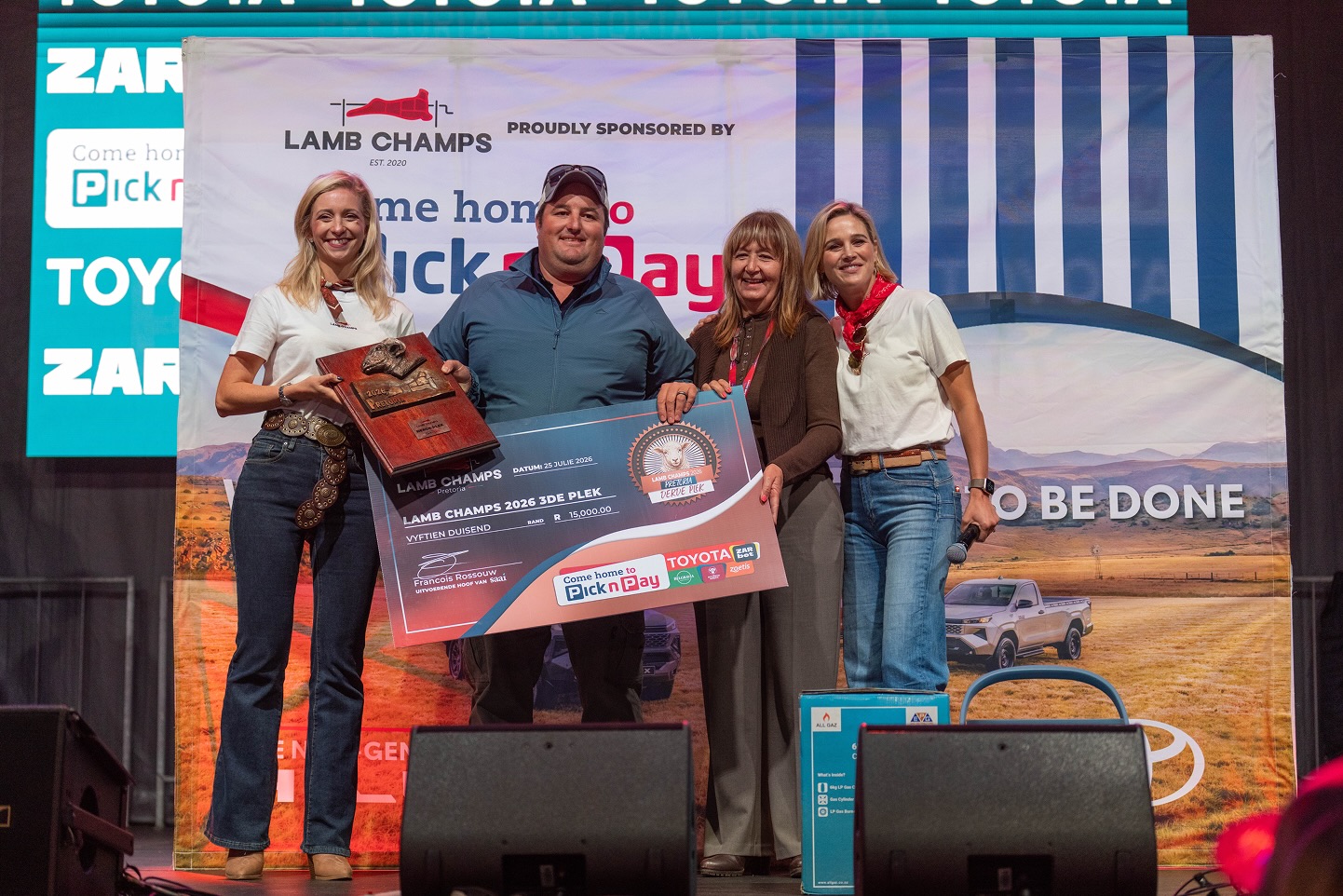 Gerhard and Jani Lourens crowned Lamb Champs Pretoria 2026 champions
