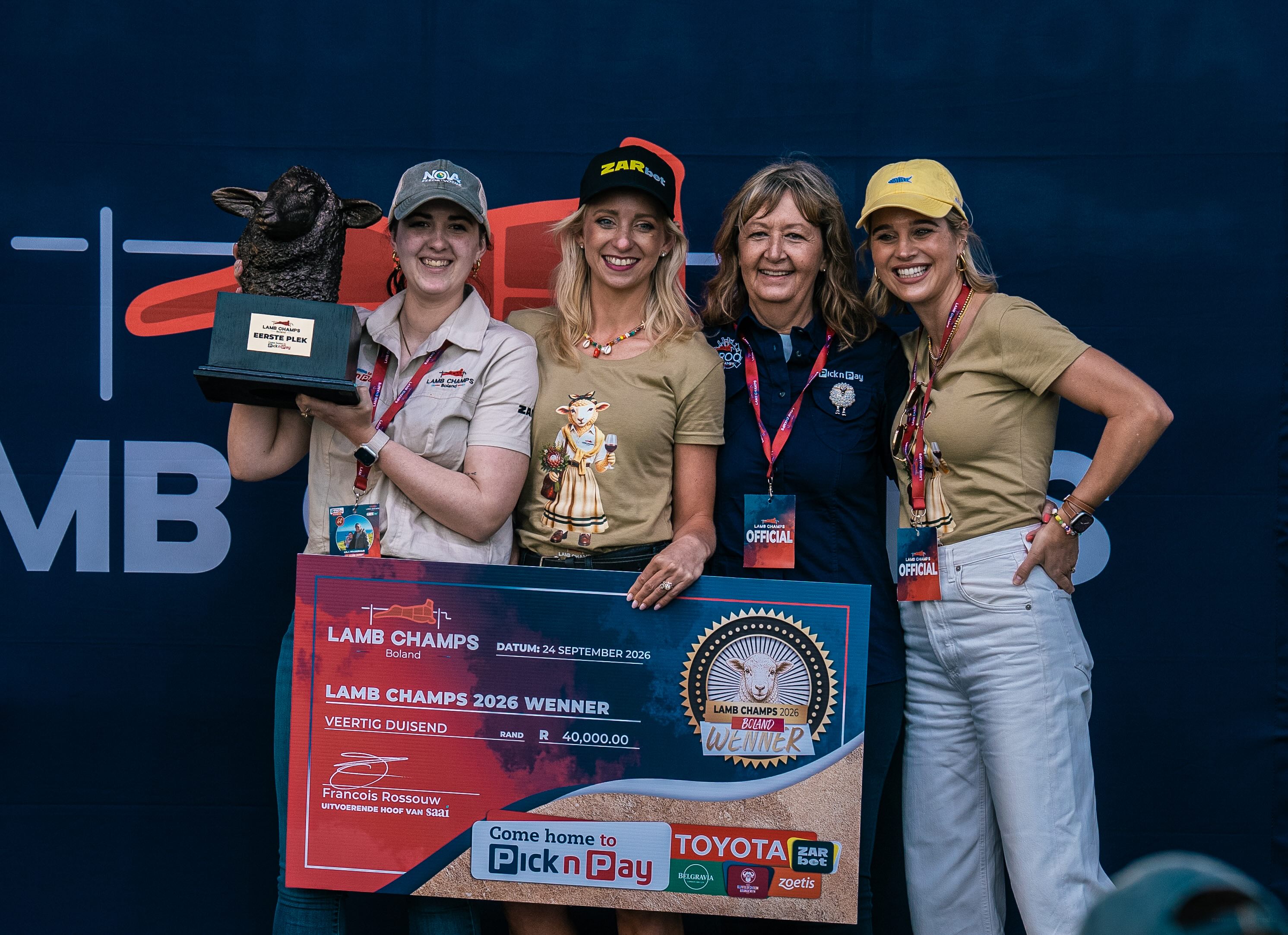 From Albertinia to R100 000: Lamb Champs Boland puts the value of South African lamb on show