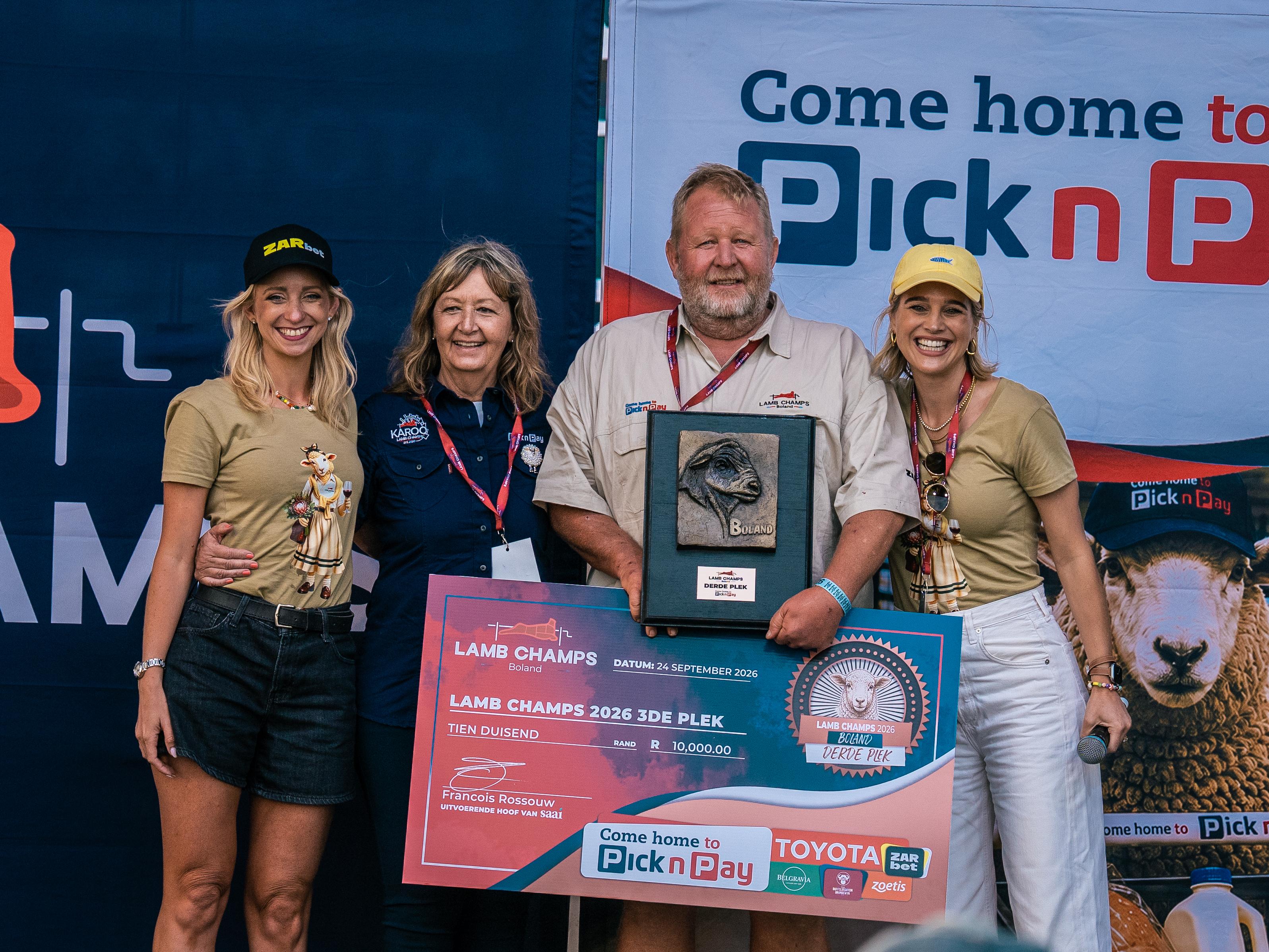 From Albertinia to R100 000: Lamb Champs Boland puts the value of South African lamb on show