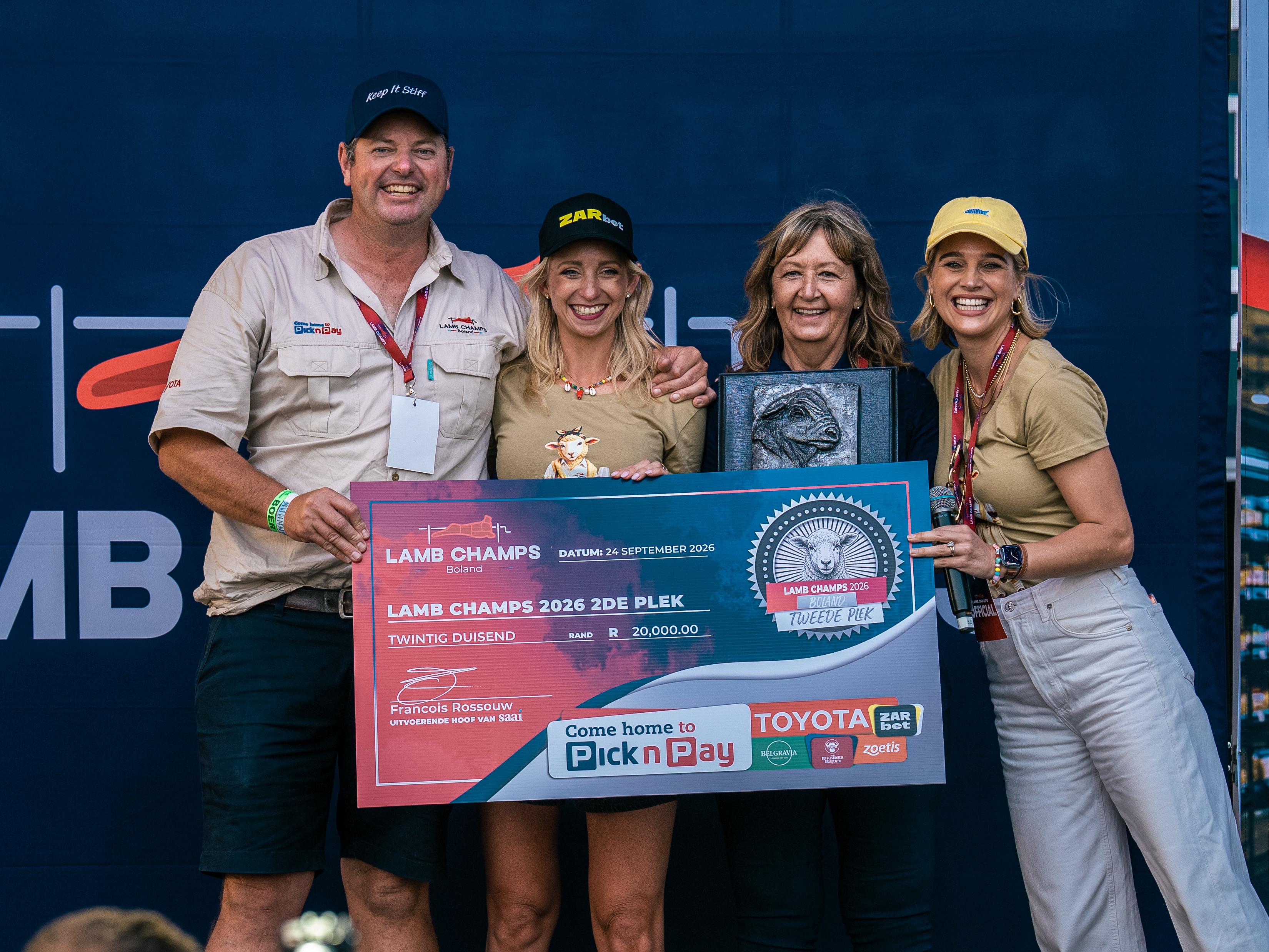 From Albertinia to R100 000: Lamb Champs Boland puts the value of South African lamb on show