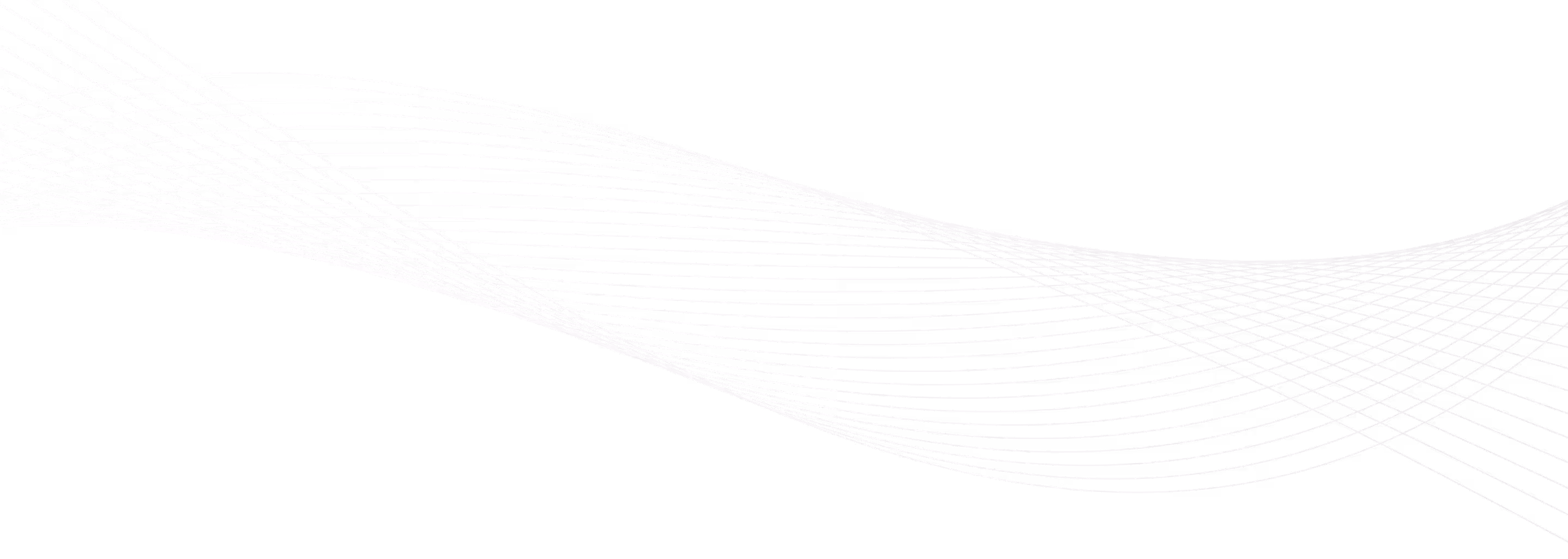 Abstract flowing white intersecting curved lines on a black background.