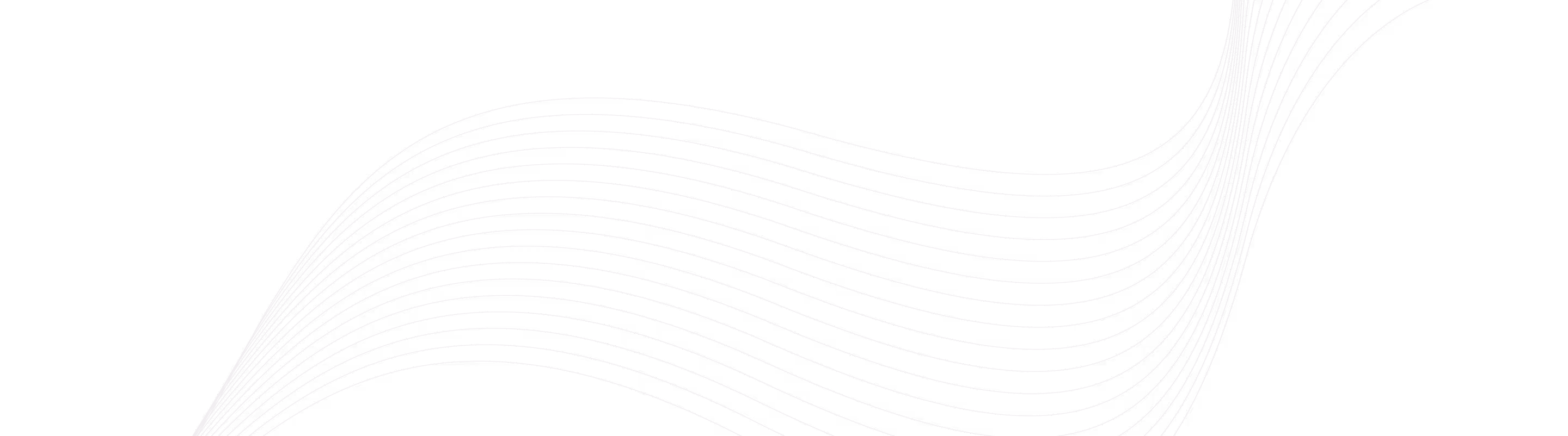 Abstract white wavy lines forming a flowing pattern on a black background.