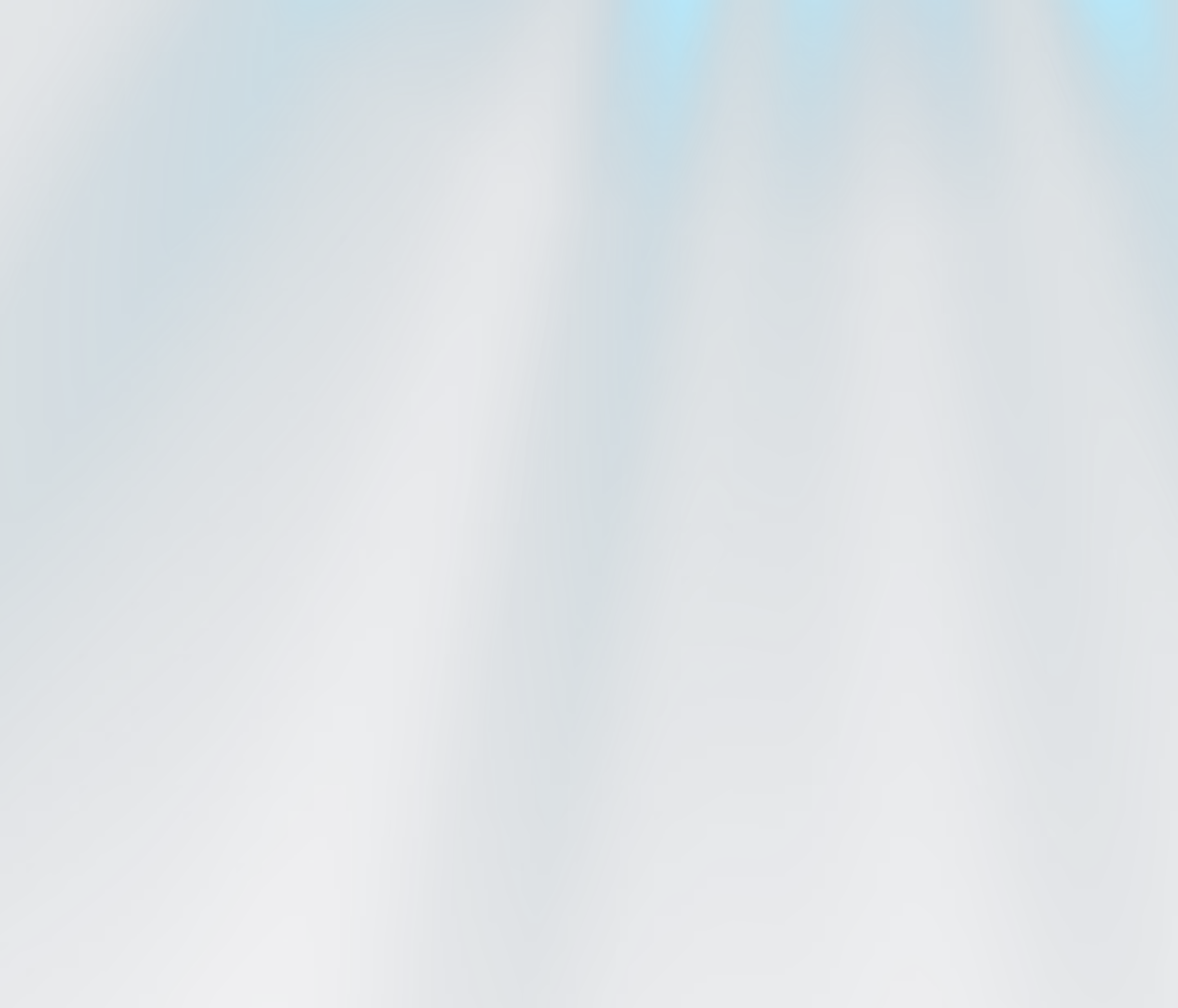 Dark blue abstract background with soft gradient waves and light beams from the top.