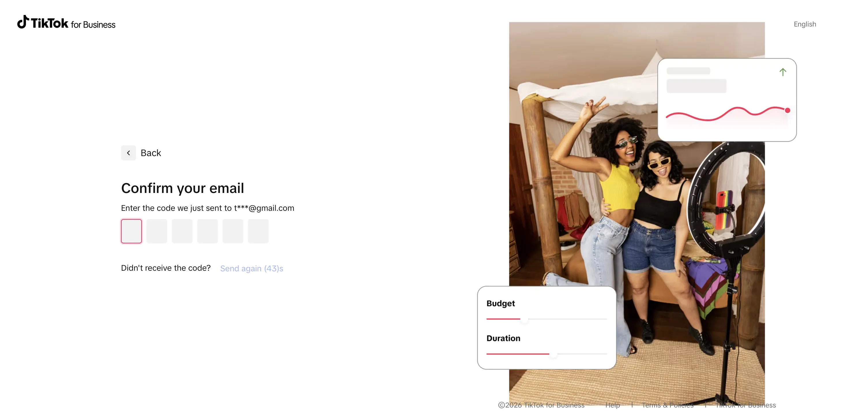 How to create a Business Center in TikTok — screenshot 3